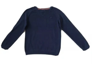 Next Boys Lovely Navy Blue Jumper Age 8 Yrs In Excellent Condition As Shown - Picture 1 of 3