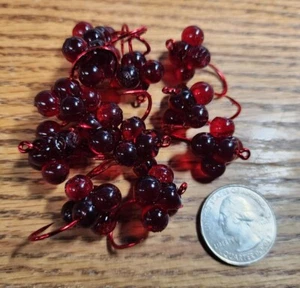 12 -  Size #1 Realistic Soft Cluster Egg SC Red Wet Fly  Salmon Steelhead - Picture 1 of 1