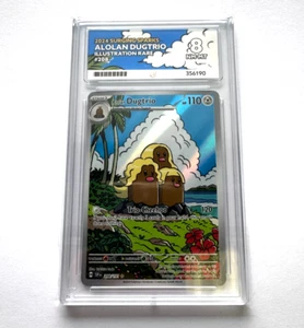 Alolan Dugtrio 2024 Surging Sparks #208 ACE 8 con etiqueta especial ACE - Imagen 1 de 2