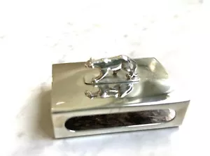 Cartier Sterling Silver Match Box Case - Picture 1 of 9