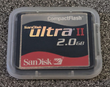 SanDisk 2GB Ultra II CompactFlash CF Pamięć na karty pamięci