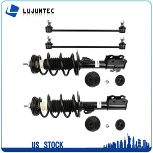 4 Pieces Front Strut & Sway Bar End Links for 2007-2011 Toyota Yaris 2012 Sedan - Picture 1 of 7