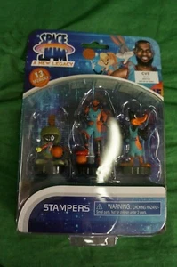 Space Jam A New Legacy 1-3 Pack 3PC Lebron Daffy Duck Toy Stampers - Picture 1 of 3