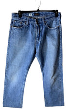 Chimala Jeans Mens Sz 32 Straight Leg Relaxed Fit Jean Blue Denim Made In Japan
