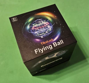 Tikduck Flying Orb Ball-Cosmic Globe Soaring Hover Boomerang Spinner-New - Picture 1 of 3