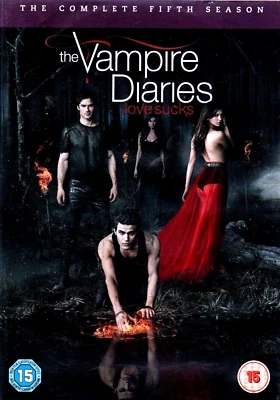 The Vampire Diaries: The Complete Fifth Season (DVD-2014, 5-Disc)[OVER 14 HOURS] - Image 1 of 4