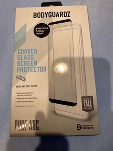 BodyGuardz - Pure Arc Curved Glas Displayschutzfolie Samsung Galaxy Note9 - NEU - Bild 1 von 2