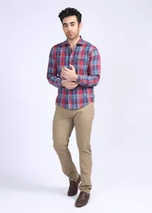 Camisa informal a cuadros para hombre de Monark&Co - Imagen 1 de 4