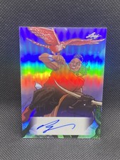 2023 Leaf Vivid Anime Nation Autographs Bijan Robinson 1/10 RC CASE HIT! Falcons