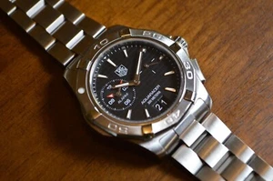 Orologio al quarzo TAG Heuer Aquaracer Grande data sveglia -- WAP111Z.BA0831 - Foto 1 di 10