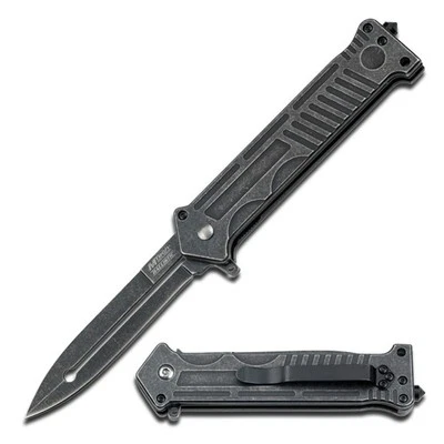MTECH USA MT-A840P Spring Assisted Joker Knife, 4.75-Inch Closed,Stonewash - Image 1 of 4