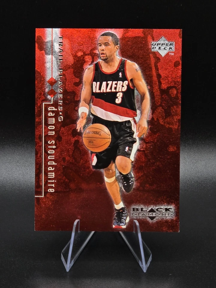 1998-99 Black Diamond двойной бриллиант #71 Damon Stoudamire SP/3000! Trailblazers - Изображение 1 из 1