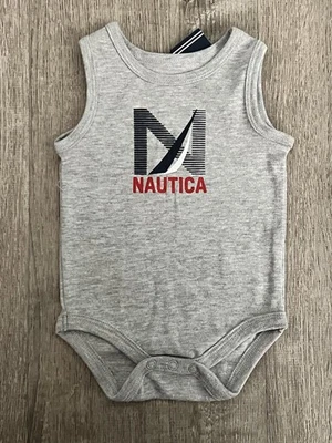 Body Nautica Infantil Bebé Una Pieza 0-3 Meses Azul Náutico Velero Nuevo con Etiquetas Foto 1 de 2