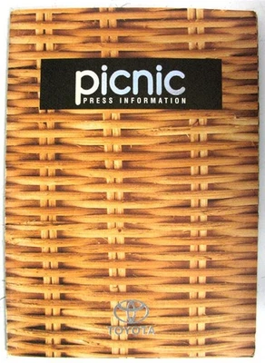 TOYOTA Picnic Car Press Information Pack 1996 FFV - Image 1 of 4