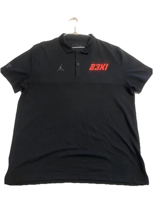 Camisa polo de golf XXL para hombre Jordan Wallace Reddick 23XI Racing Nascar Pit Crew Foto 1 de 4