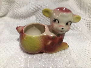 VINTAGE 50er JAHRE KLEINES LAMM ÜBERTOPF - Bild 1 von 4