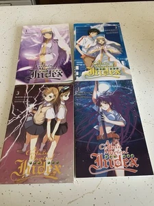 A Certain Magical Index, Volumes 1-4 Light Novels Rare English 2014 - Picture 1 of 11