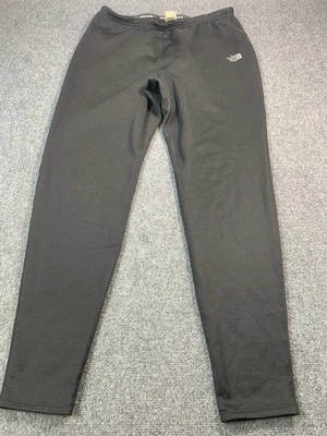 Calça jogger North Face feminina grande preta elástica cintura perna reta ao ar livre - Imagem 1 de 4