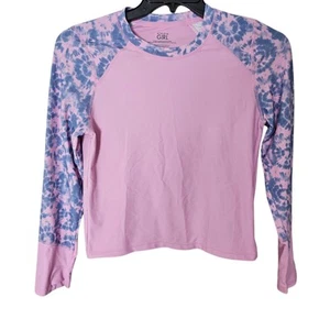 Athleta Girl Long Sleeve Rashguard Top Size 16 Girl ThumbHole UPF - Picture 1 of 9