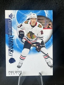 2020-21 Pius Suter SP Rookie Authentics Chicago Blackhawks Hockey - Picture 1 of 1