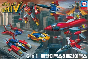 Academy 6 in 1 Mechander Max&Try Max Mechander V Robot Model Kit 15822 ⭐Express⭐ - Picture 1 of 13