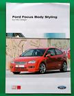 FORD FOCUS Mk2 MS DESIGN STYLING Sales Brochure -Body Styling Alloys Suspension