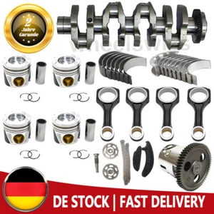 NEW CRANKSHAFT (8WEB) KIT FOR MERCEDES-BENZ OM651 DIESEL NITRATE A6510300401 - Picture 1 of 12