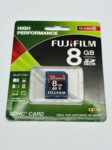FUJIFILM High Performance 8GB SD HC Card - Class 6 SDHC Flash Memory Card
