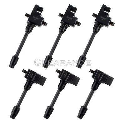 Ignition Coils Pack For 1995-1999 Nissan Maxima Infinity I30 3.0 V6UF138 UF263 - Imagem 1 de 4