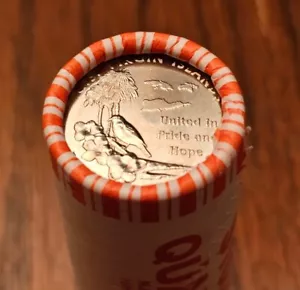 2009-P U.S. Virgin Islands U.S. Territories Quarter 25C $10 BU OBW Bank Roll - Picture 1 of 3