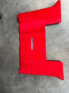Lloyd Mats 2002 C5 Zo6 Corvette Red Fixed Roof Coupe Cargo Mat Logo 405HP - Picture 1 of 14