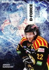 2013-14 Swedish Elitset D-Force #2 Jorgen Sundqvist