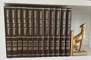 SCIENCE AND THE FUTURE YEARBOOKS 1981-1992 Encyclopedia Britannica - Picture 1 of 4