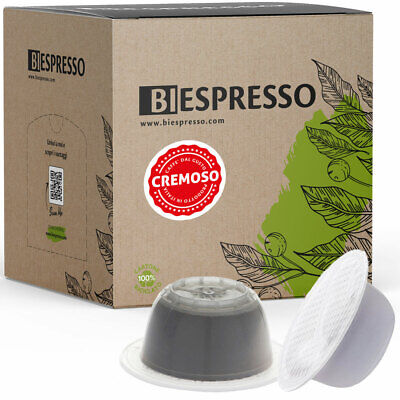 100 Capsule Cialde Compatibili Caffe Caffe BIALETTI Miscela CREMOSO • 17.99€