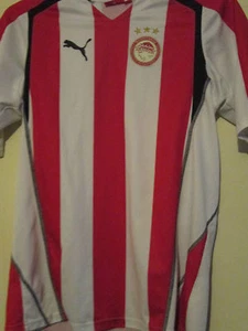 Olympiakos 2005-2006 Home Football Shirt Size Large Adult Olympiacos /39917 mans - Picture 1 of 2