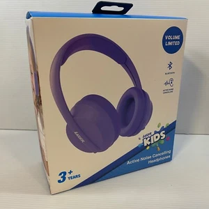 Auriculares inalámbricos Laser Kids ANC lila volumen limitado 85dB - Imagen 1 de 6