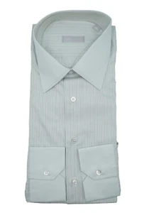 NEW STEFANO RICCI Dress Shirt 100% Cotton Size 16.5 Us 42 Eu ( C503) - Picture 1 of 2