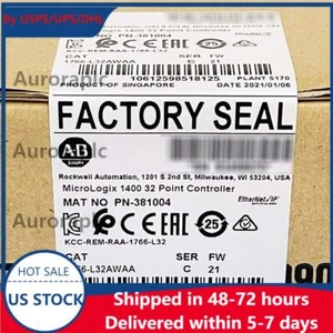 Controlador de 32 puntos Allen-Bradley 1766-L32AWAA MicroLogix1400 EE. UU. Impuestos gratuitos - Imagen 1 de 5