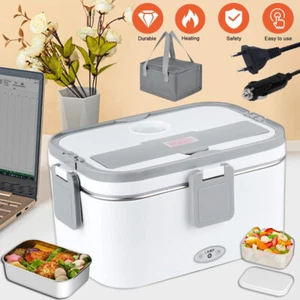 Elektrische Lunchbox Speisenwärmer 12V/24V/220V Essenwärmer Essen Thermobehälter - Bild 1 von 12
