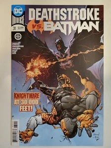 Deathstroke #31 DC 2016 Series Deathstroke vs Batman 9.4 Near Mint - Imagen 1 de 2