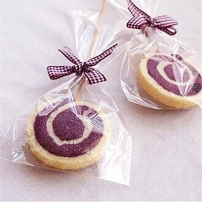 Clear cellophane cello display bags for lollipops cake pops sweets party - Image 1 of 4