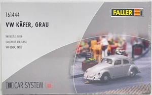 Faller Car System H0 161444 VW Käfer grau NEU & OVP - Picture 1 of 3