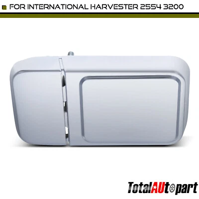 Manija de puerta exterior cromada de zinc para cosechadora internacional delantera izquierda o derecha Foto 1 de 4