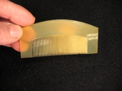 ANTIGUO PEINE JAPONÉS EDO ERA 200 AÑOS GENUINO DORADO BEKKO MAKIE Foto 1 de 4