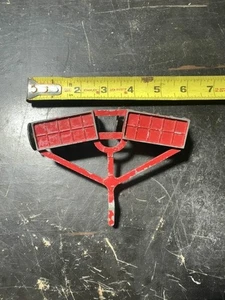 Vintage Ertl Disc Plow 6" Red Farm Implement Cultivator MADE IN USA ERTL CC - Picture 1 of 7