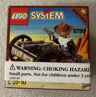 Pistola de ruedas sellada LEGO System Bandits 6790 vaquero Foto 1 de 4