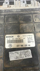 037 906 258AA VW Jetta O Golf Tcm Transmisión Ordenador 1993-1994 - Picture 1 of 2