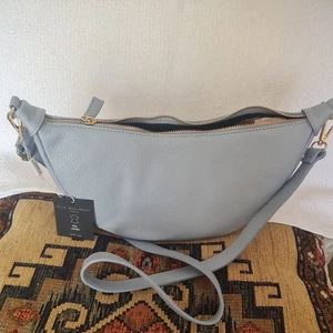 Ellie BEUAMONT HOBO SLING BAG, LEDER N W T ähnlich der Pom Pom London Tasche - Bild 1 von 14