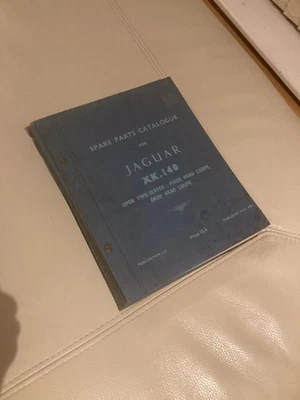 Catálogo Repuestos Originales Jaguar Xk140 J.15/ Julio 1955 Foto 1 de 4