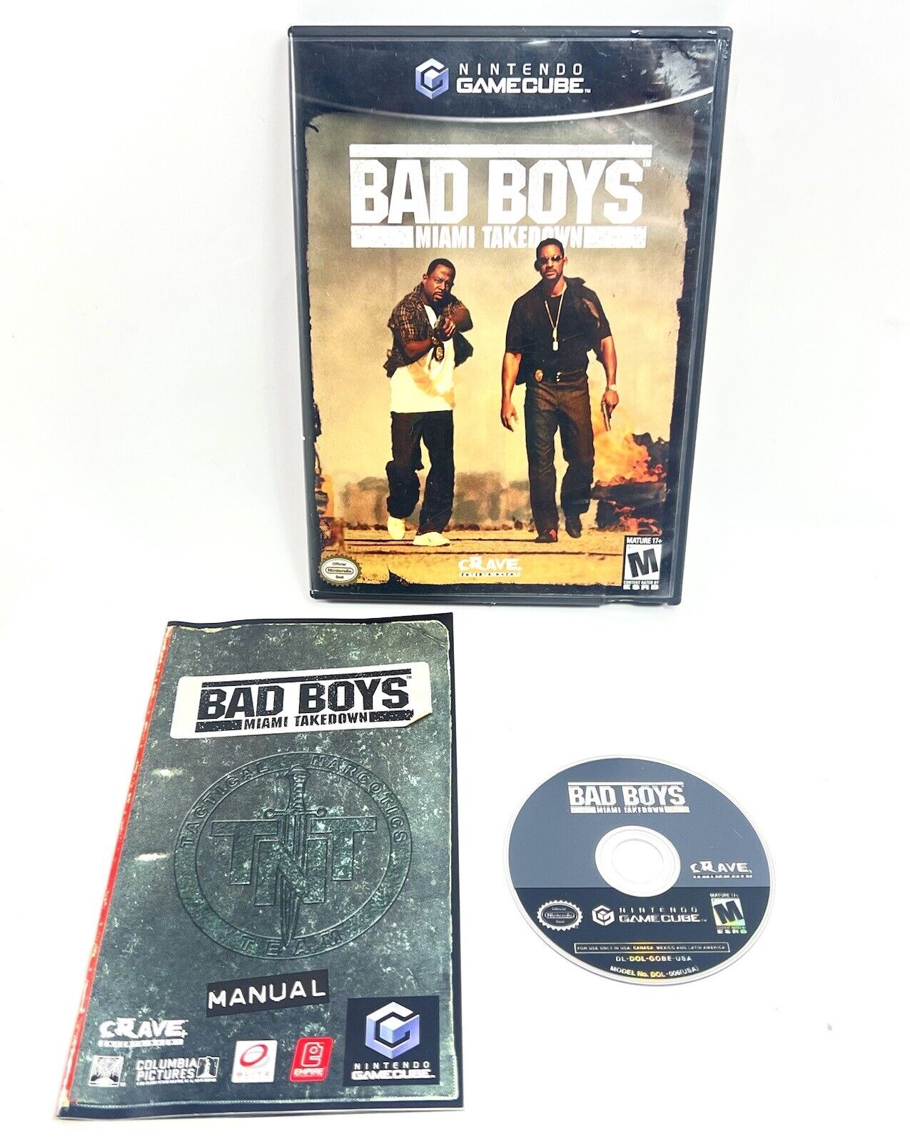Bad Boys: Miami Takedown (Nintendo GameCube, 2004) CIB TESTED
